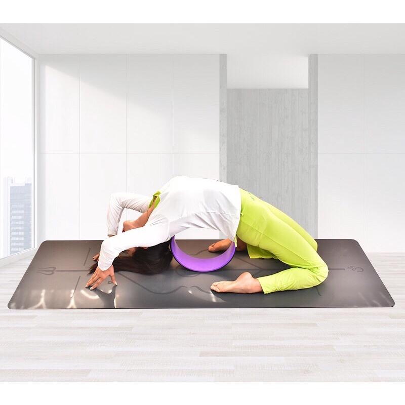 Thảm Yoga FED Định Tuyến PU 2 Lớp bền đẹp