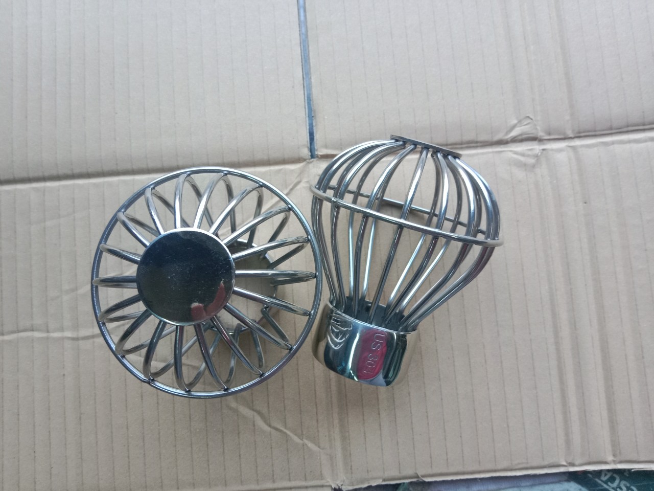 Quả cầu chắn rác inox 304 DN50 dùng cho ống phi 60