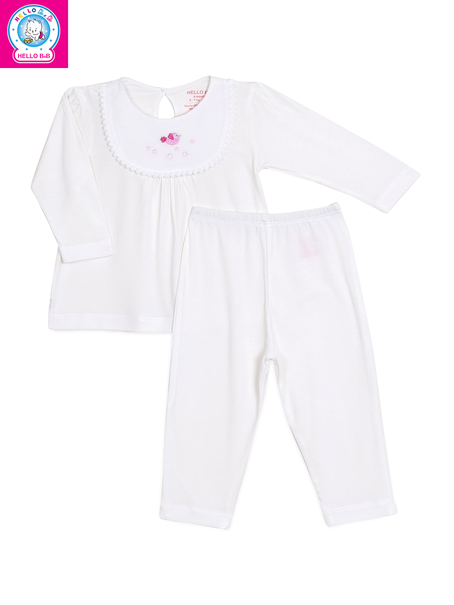 Bộ dài bé gái đính ren BSS1713 - HELLO BnB