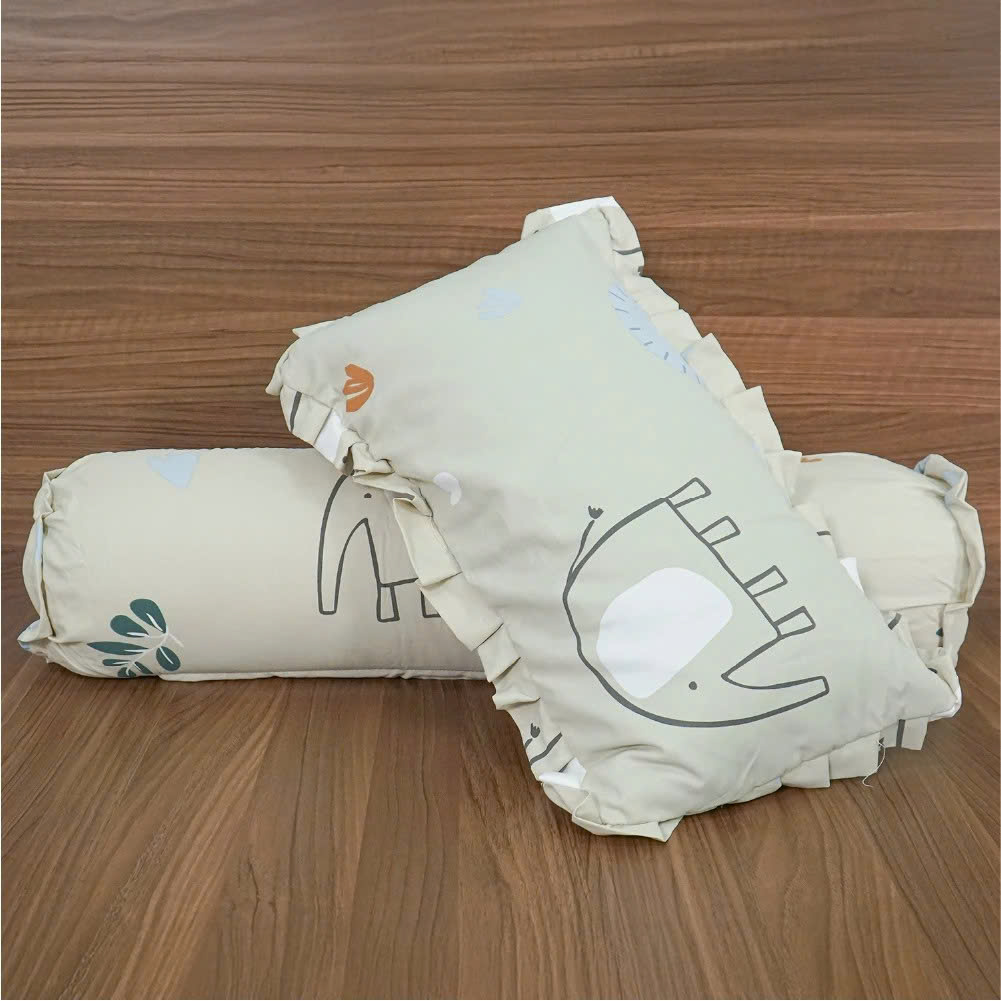 Gối lông vũ nhân tạo em bé TATANA + Tặng áo gối ( Màu ngẫu nhiên )