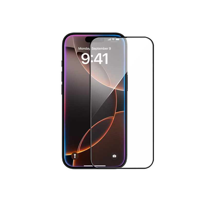 Kính Cường Lực MIPOW KINGBULL 3D Premium Silk Cho iPhone 16 Pro/ 16 Pro Max Viền 3D Bo Đẹp Mắt Cảm Giác Vuốt Mềm Mượt Hàng Chính Hãng
