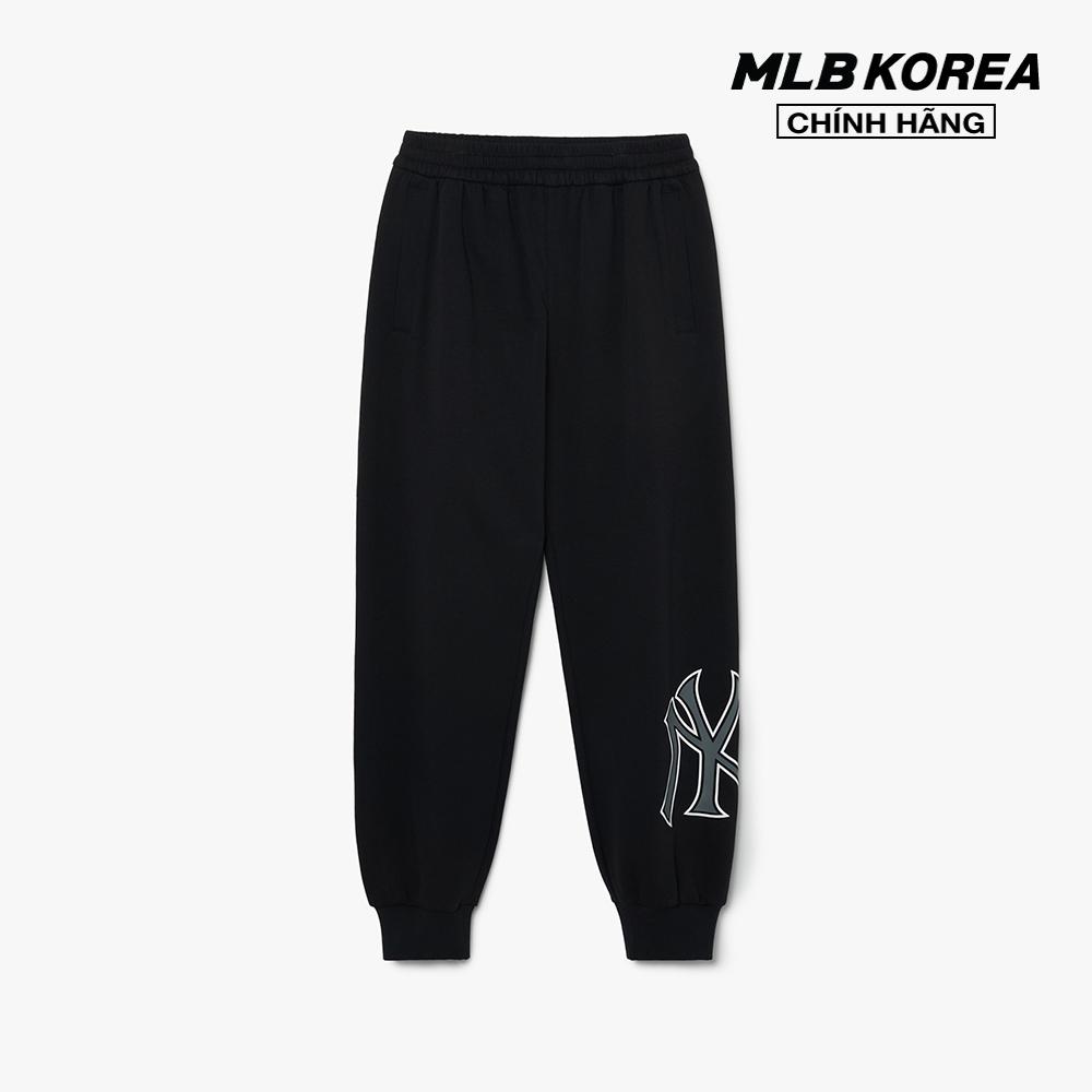 MLB - Quần jogger unisex lưng thun Basic Big Logo Track 3APTB0331-50BKS