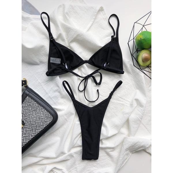 B76606 - Basic Bikini Kết Hợp Trái Tim Nhỏ Xinh Yêu Điểm Nhấn - Đồ Bơi 2 Mảnh Gợi Cảm Cho Nữ