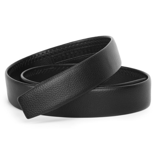 Dây thắt lưng nam dây nịt nam da bò Nutushop kích thước 3.5cm dây có răng cưa dùng cho khóa tự động