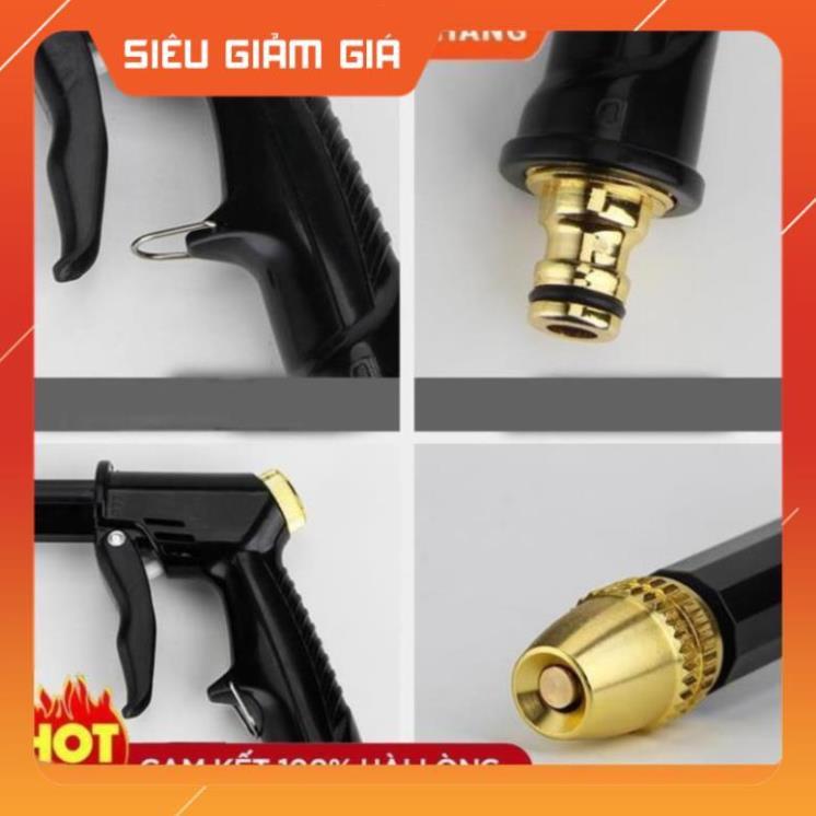 Bộ dây và vòi xịt rửa xe tưới cây tăng áp,vòi xịt rửa,vòi tưới cây 810-2498-1