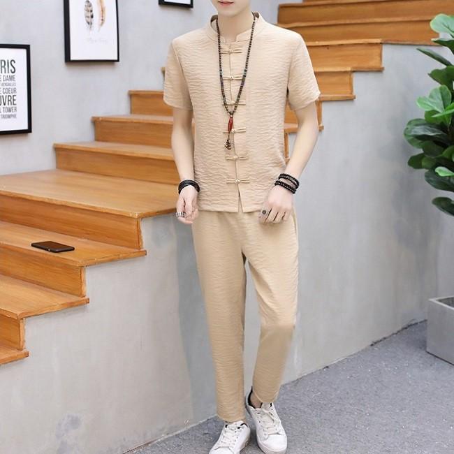 ( Sale sốc) Bộ đũi nam SCT phong cách Hàn quốc