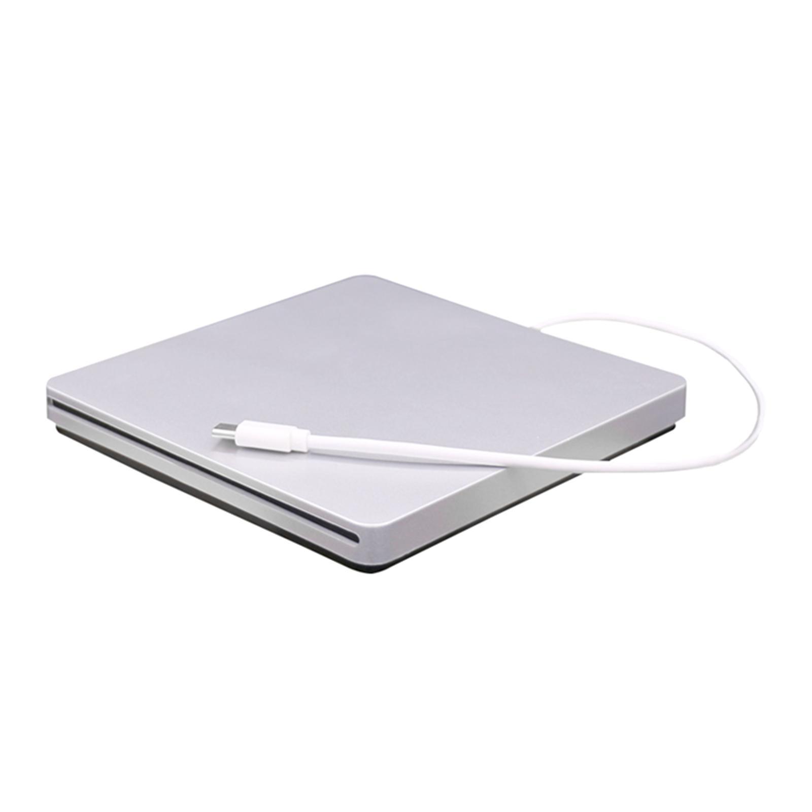 External DVD Drive Slot in Type C Rewriter USB C Compact CD/Dvd-Rw Drive for Desktop Laptop