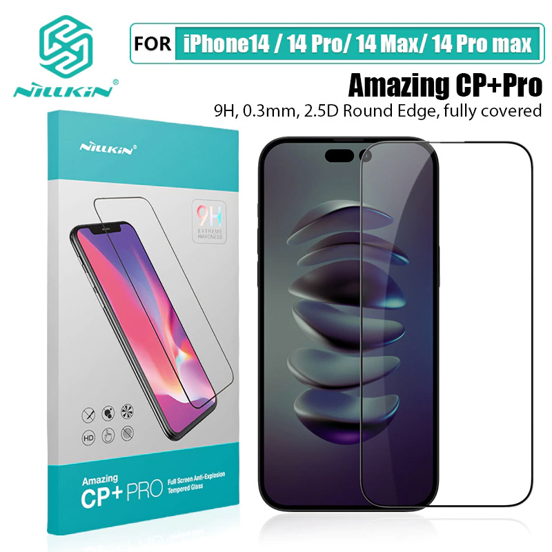 Cường lực dành cho iPhone 14 Pro Nillkin CP+Pro- Hàng chính hãng