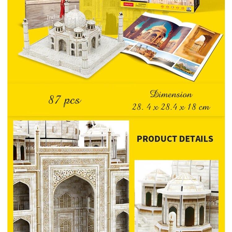 Mô hình giấy 3D - Đền Taj Mahal - Ấn Độ DS0981h