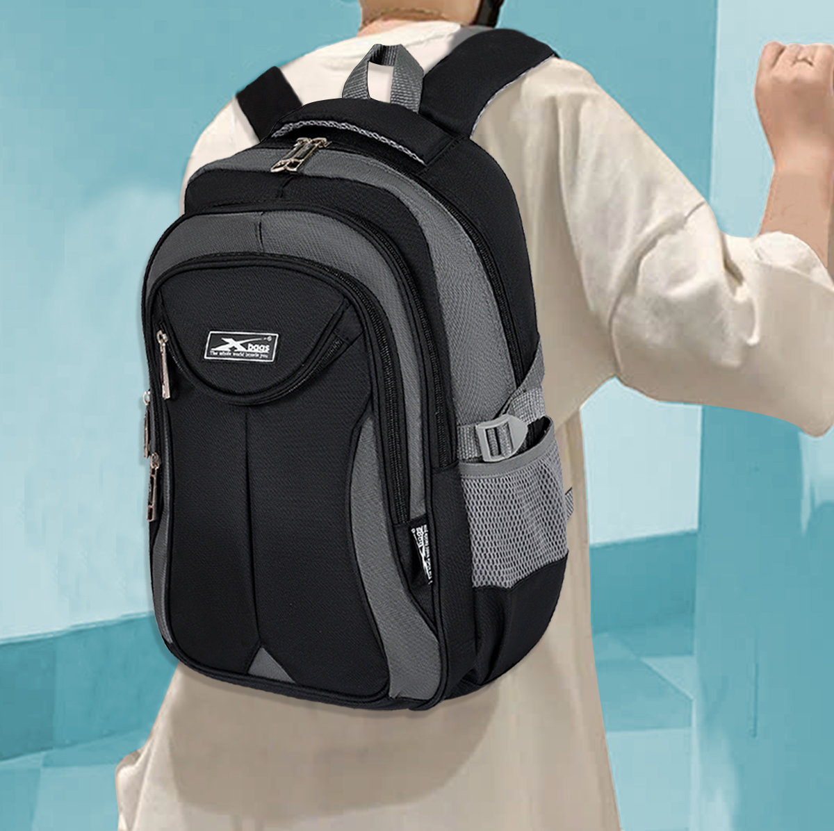Balo laptop chống nước giá rẻ, balo laptop chống sốc Xbags Xb 2002 balo công sở