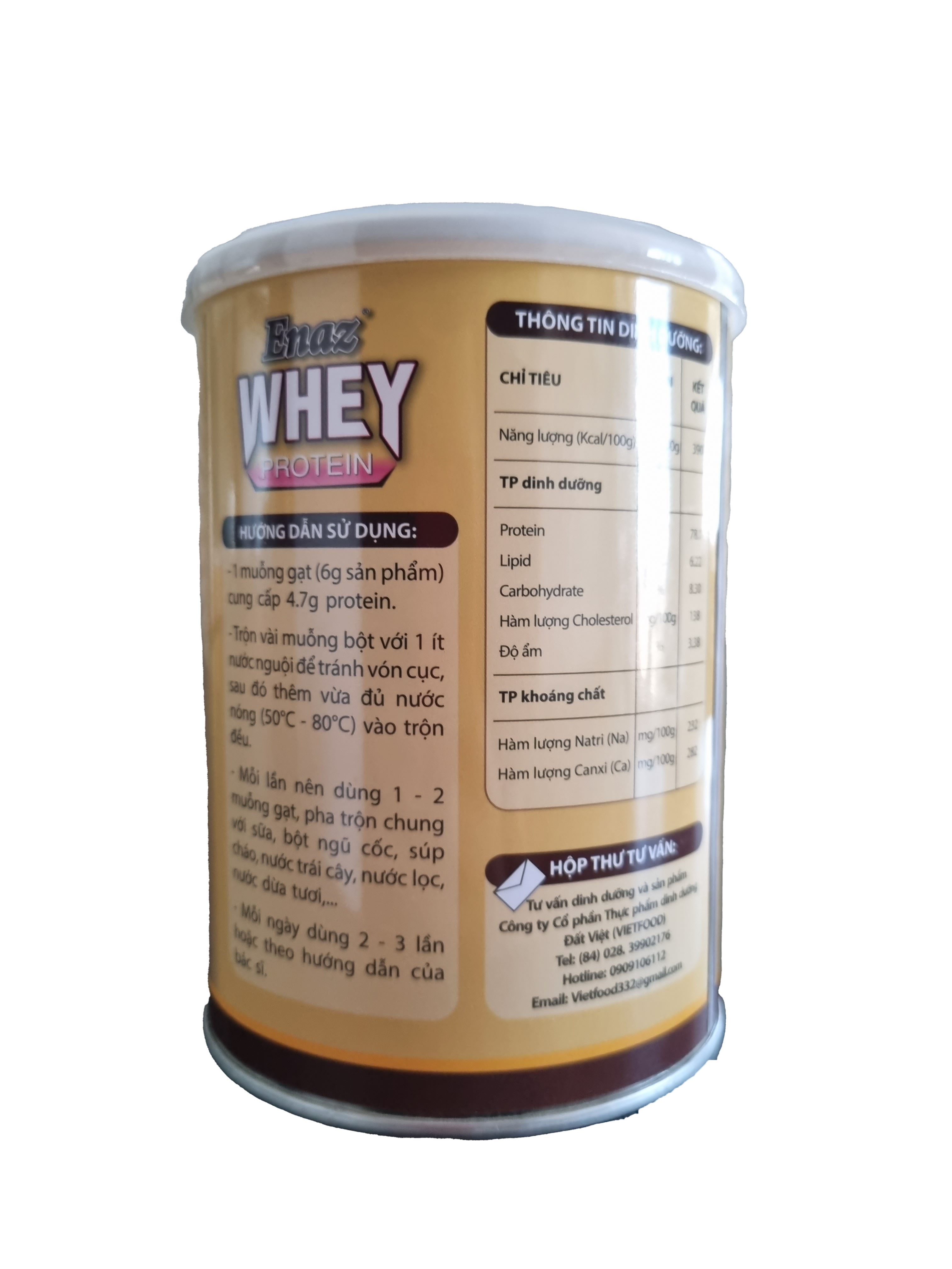 Thực phẩm bổ sung đạm ENAZ Whey Protein (300g)