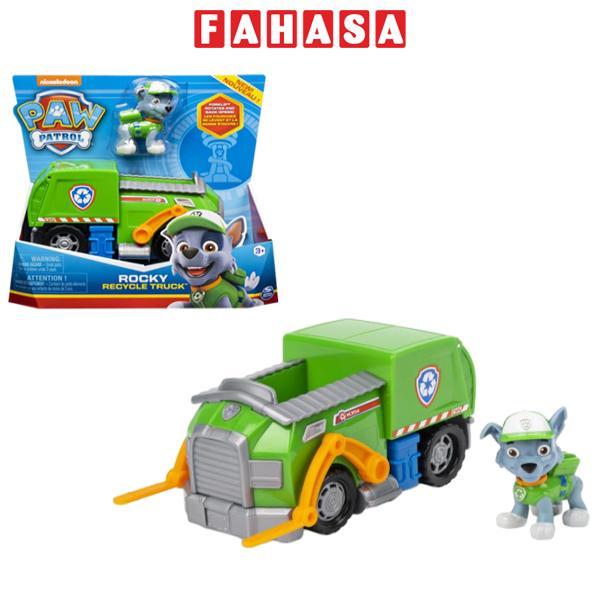 Đồ Chơi Xe Cứu Hộ Cơ Bản Paw Patrol 6068854 - Rocky Recycle Truck