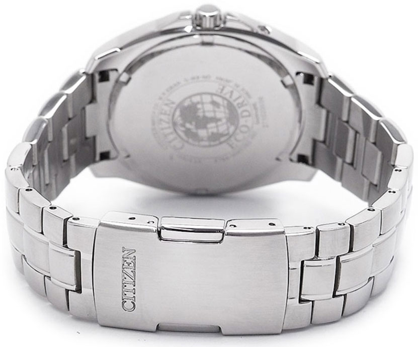 Đồng Hồ Nam Citizen Dây Thép Không Gỉ BL1240-59E - Mặt Đen  (Sapphire)