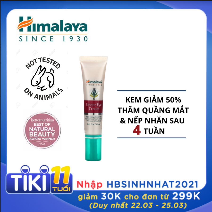 Kem Dưỡng Giảm Thâm Quầng Mắt Himalaya 15ml