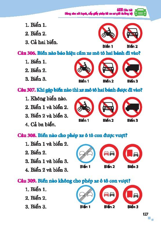 Sách - 600 Câu Hỏi Dùng Cho Sát Hạch, Cấp Giấy Phép Lái Xe Cơ Giới Đường Bộ