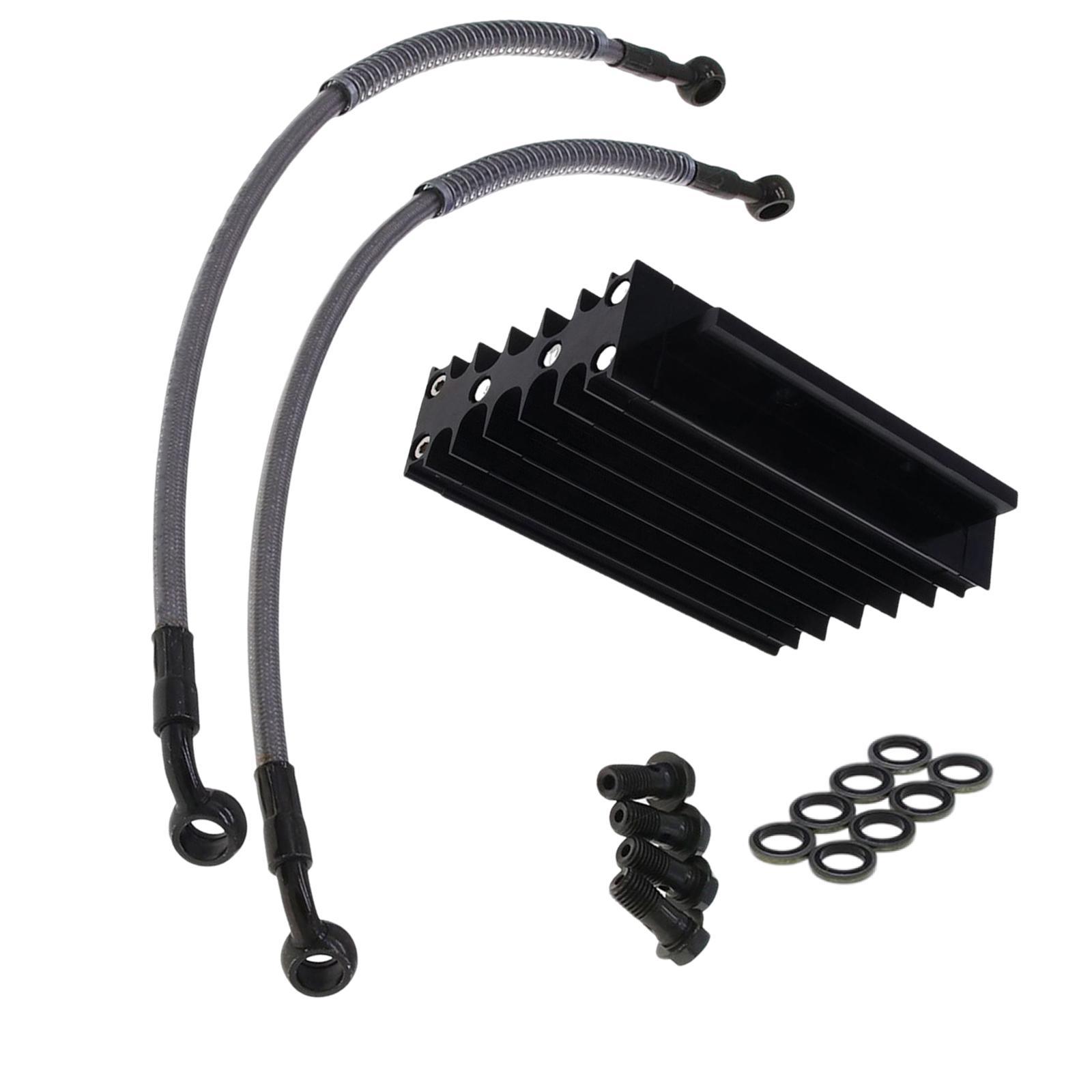 Oil Cooler, Aluminum Oil Cooler Radiator for Monkey 125cc 140cc Professional