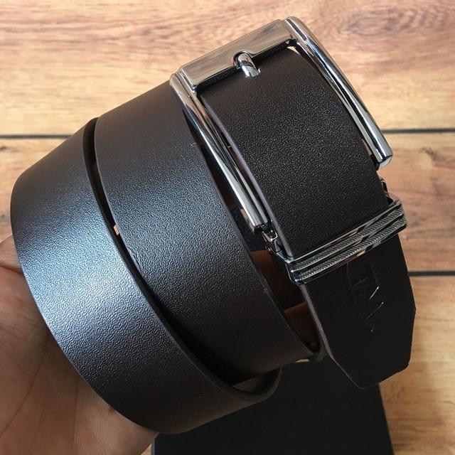 Thắt Lưng Nam Công Sở - Dây Nịt Nam Da Bò Thật KK34