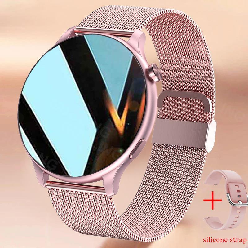 Vận Chuyển Nhanh FW01 Cuộc Gọi Bluetooth Đồng Hồ Thông Minh Đo Nhịp Tim Theo Dõi Oxy Trong Máu Thể Thao Đồng Hồ Thông Minh Trò Chơi Cảm Ứng Toàn Màn Hình