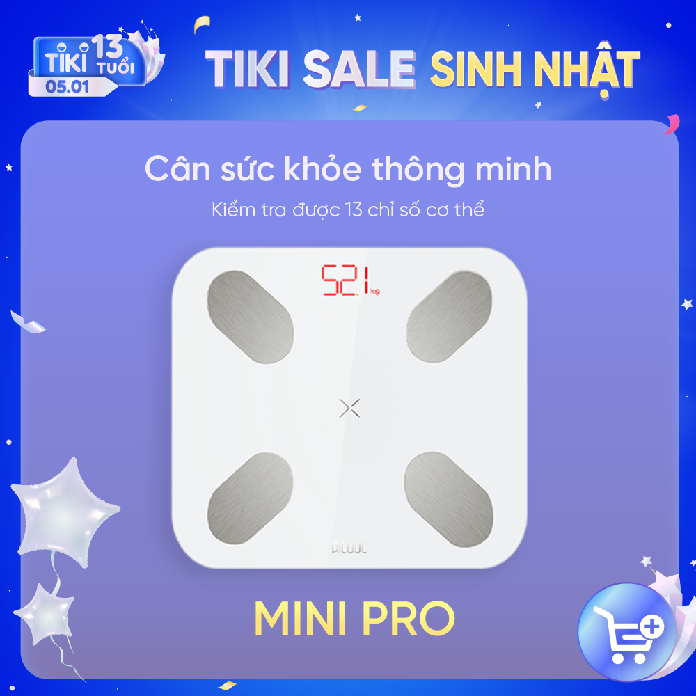 CÂN SỨC KHỎE THÔNG MINH PICOOC MINI Pro_Bảo hành 12 tháng_Hàng chính hãng