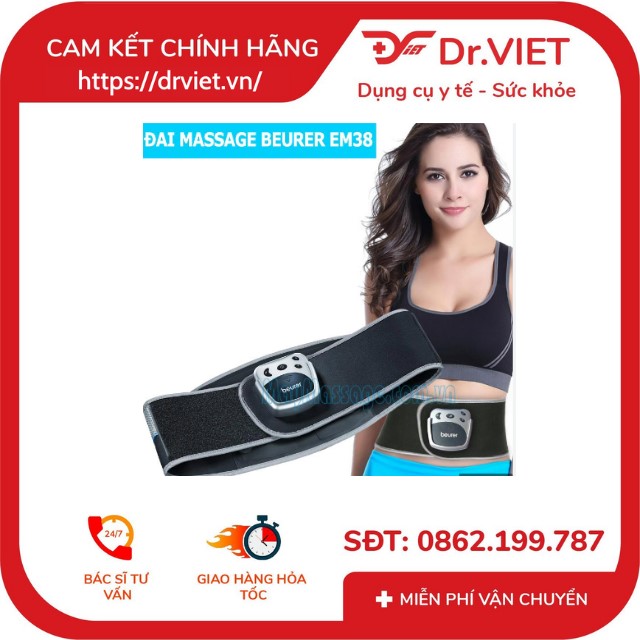 Đai massage giảm đau lưng Beurer EM38