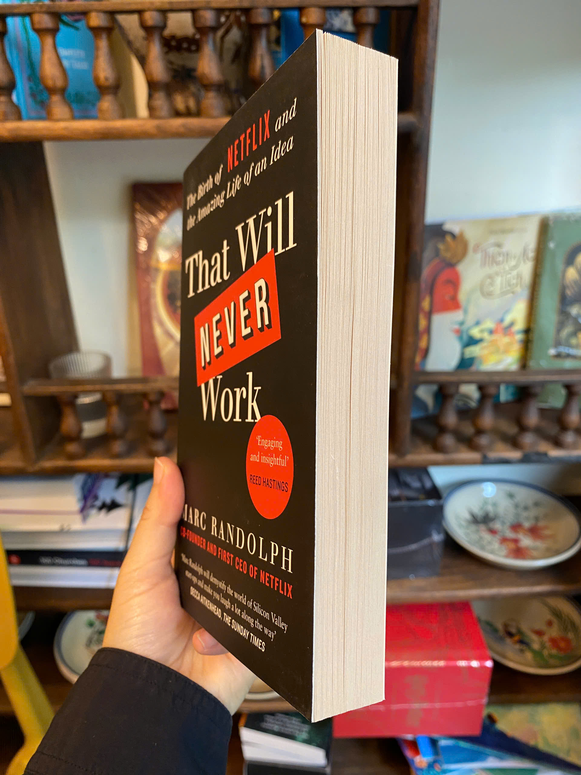 Sách - That will never work by Marc Randolph - Business/Nonfiction book in English - Sách Ngoại Văn