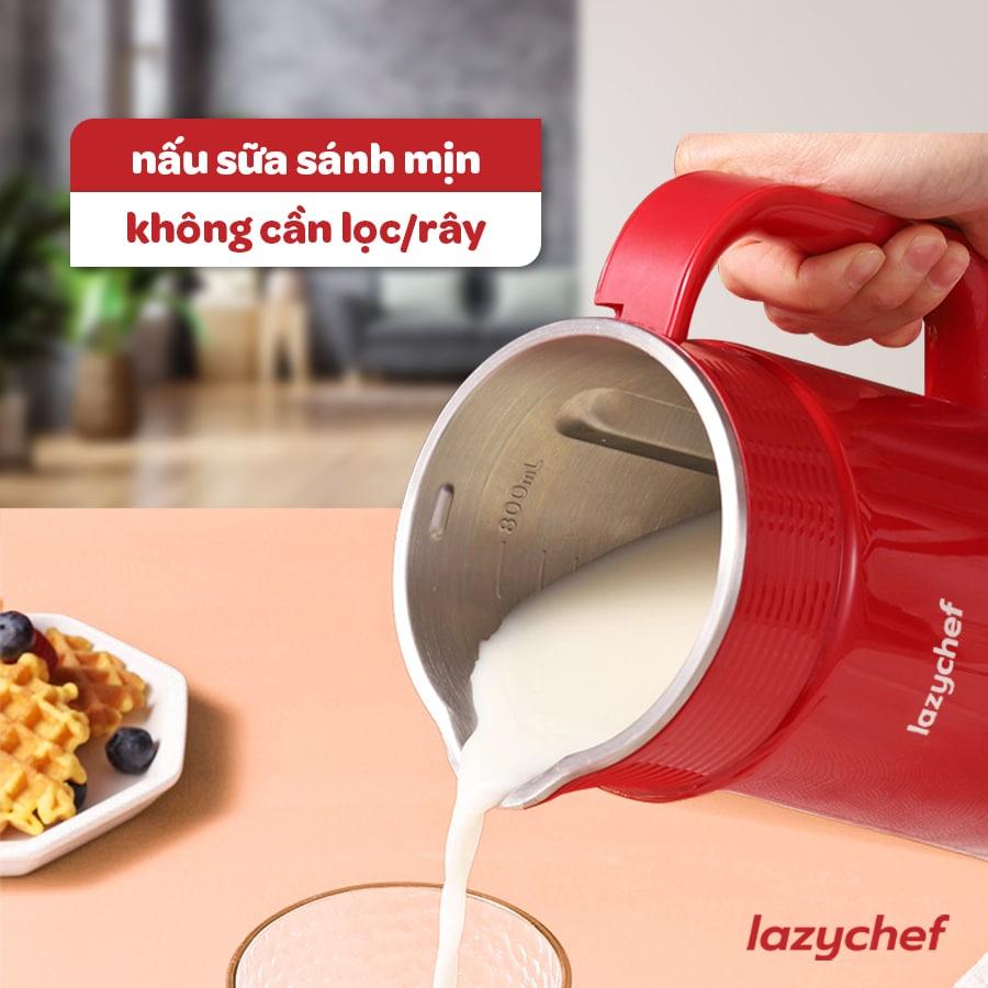 Máy Xay Nấu Đa Năng 5 Chức Năng, Máy Xay Sữa Hạt, Nấu Sữa Đậu Nành, Nấu Soup, Nấu Smoothie- Hàng chính hãng