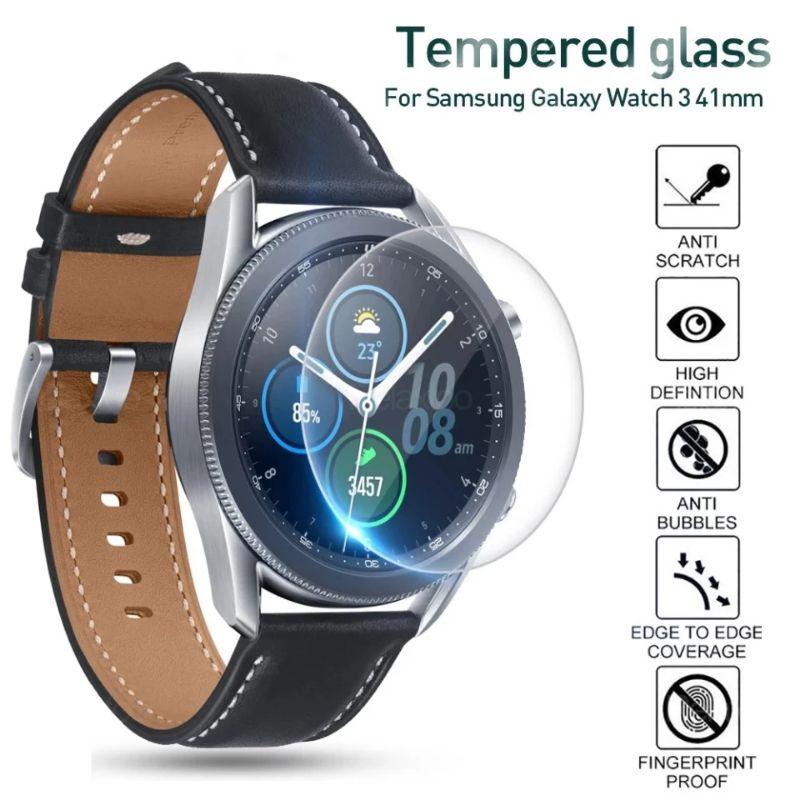 Kính cường lực 2D chống trầy xước bảo vệ cho đồng hồ Samsung Galaxy Watch 3 41MM/ 45MM