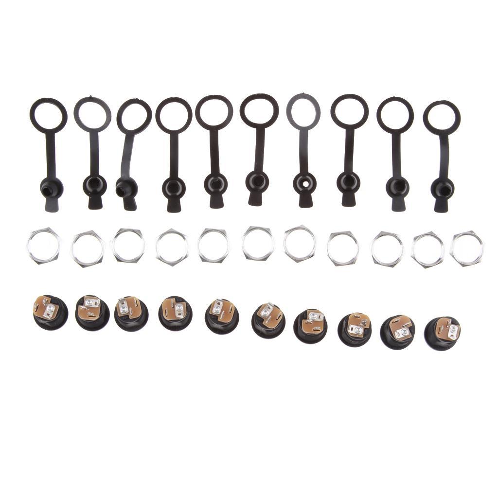 10Pk DC-022 DC Power Socket DC Connector Adapter Supply Socket