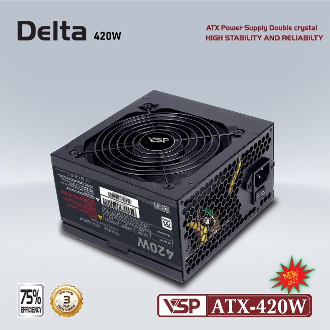 Nguồn máy tính Delta ATX 420W