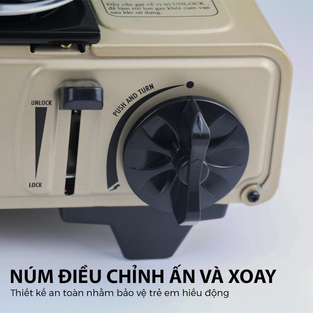 Bếp Nướng Ga Maxsun MS-8 Mini BBQ - Công suất 2300W | Chống Dính - Thoát Dầu Mỡ Tự Động | Hàng Chính Hãng