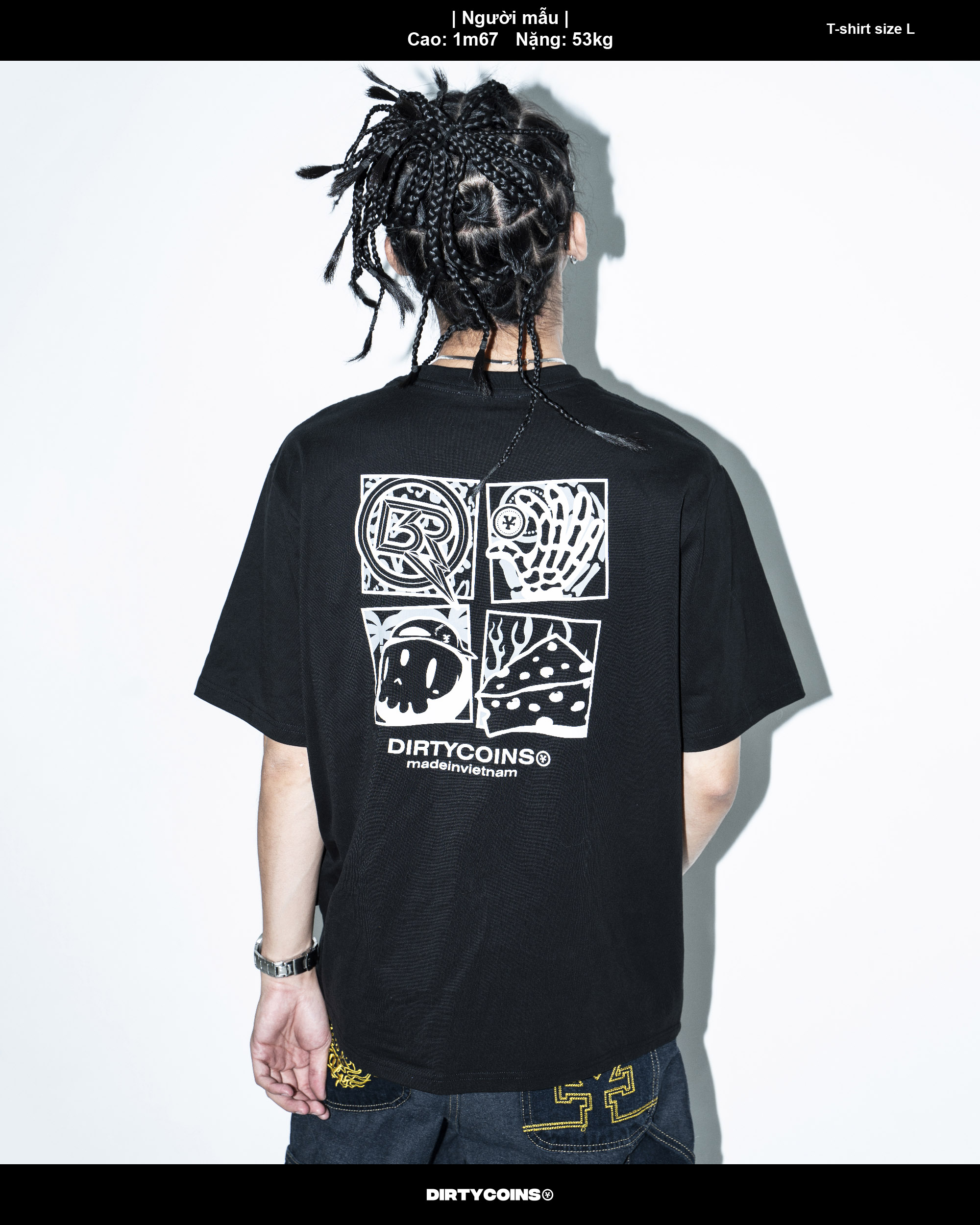 Áo Thun [Dirtycoins x B Ray] Mate T-shirt