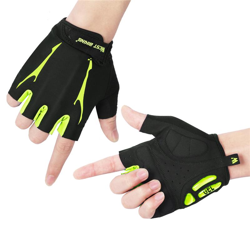 Tây Đạp Xe Găng Tay Xe Đạp Ngón Thể Thao Mùa Hè Chống Sốc Nam Nữ Của Xe Đạp Găng Tay GEL Xe Đạp MTB Găng Tay Ciclismo