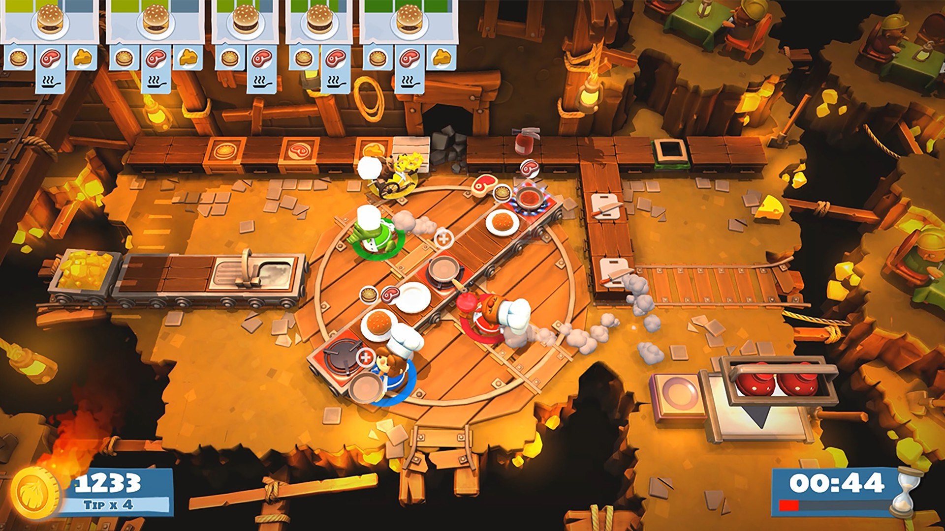 Game Nintendo Switch - Overcooked! 2 - Hàng Nhập Khẩu