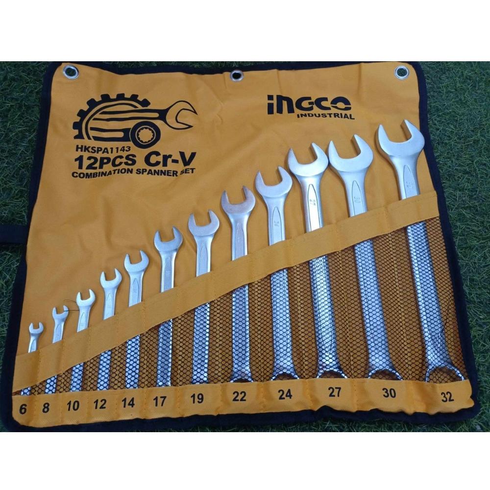 BỘ 12 CỜ LÊ VÒNG MIỆNG INGCO HKSPA1143 - HÀNG CHÍNH HÃNG