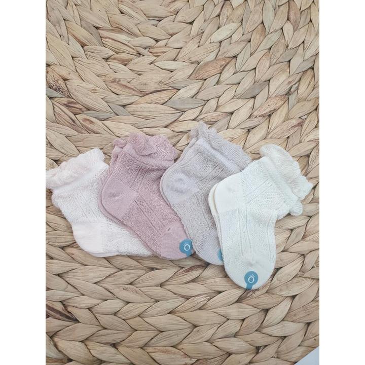 Set 3/4 đôi tất lưới mùa hè xuất xịn, mẫu siêu đẹp cho bé trai/gái