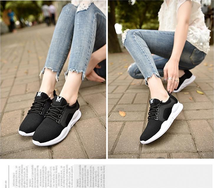 Giày Thể Thao Nam & Nữ Mẫu Mới Siêu Hot BAZAS SH68B599 Black
