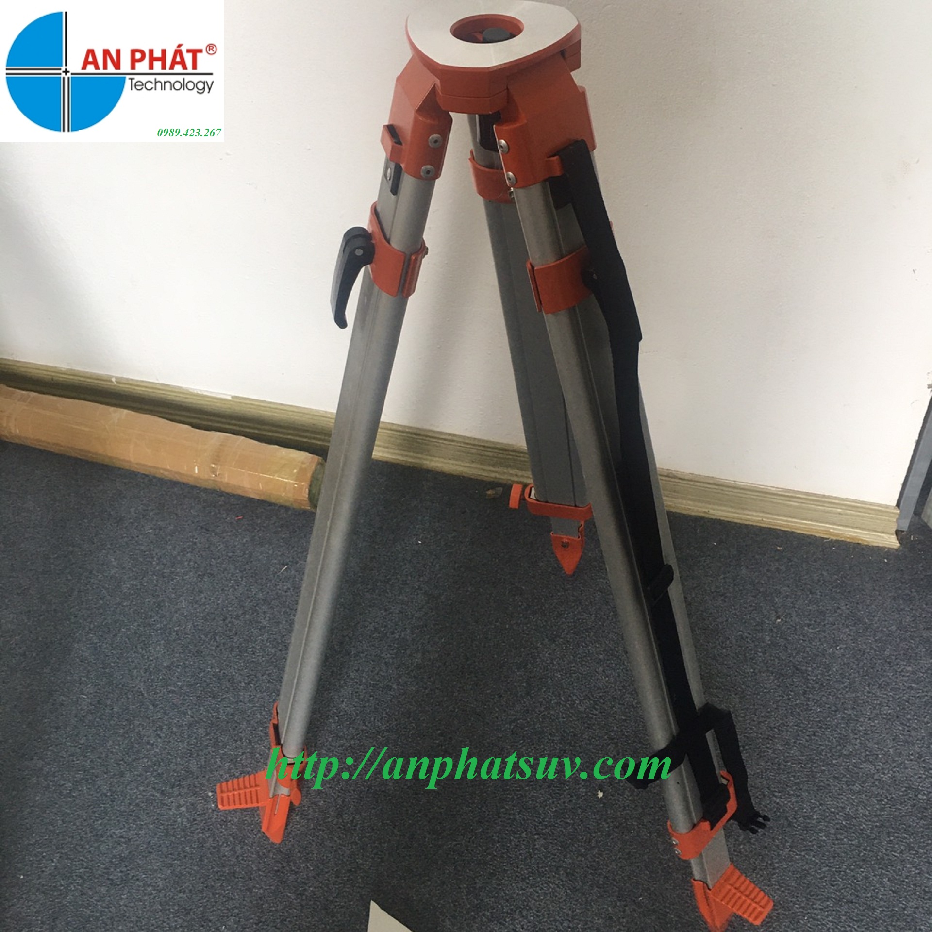 Chân máy thủy bình 2 khóa hợp kim nhôm