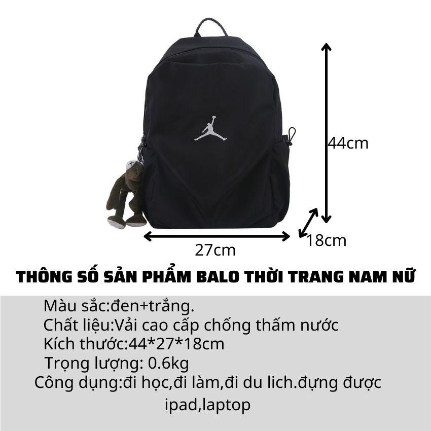 Balo Thời Trang Nam Nữ Đi Học Đi Du Lịch Phong Cách Trẻ Trung Đựng Được Laptop 14-15 Inch Chất Vải Trơn Cao Cấp BL08