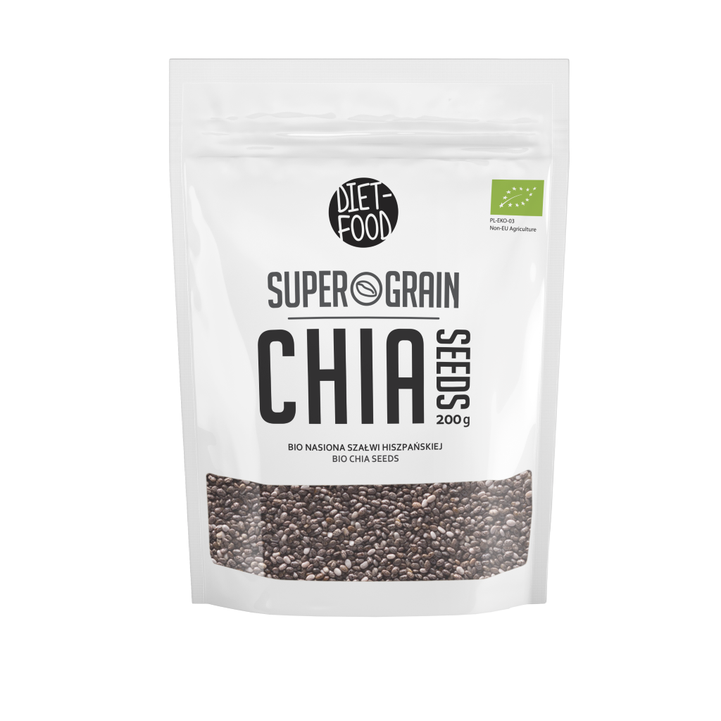 Hạt Chia Hữu Cơ Diet Food Organic Chia Seeds