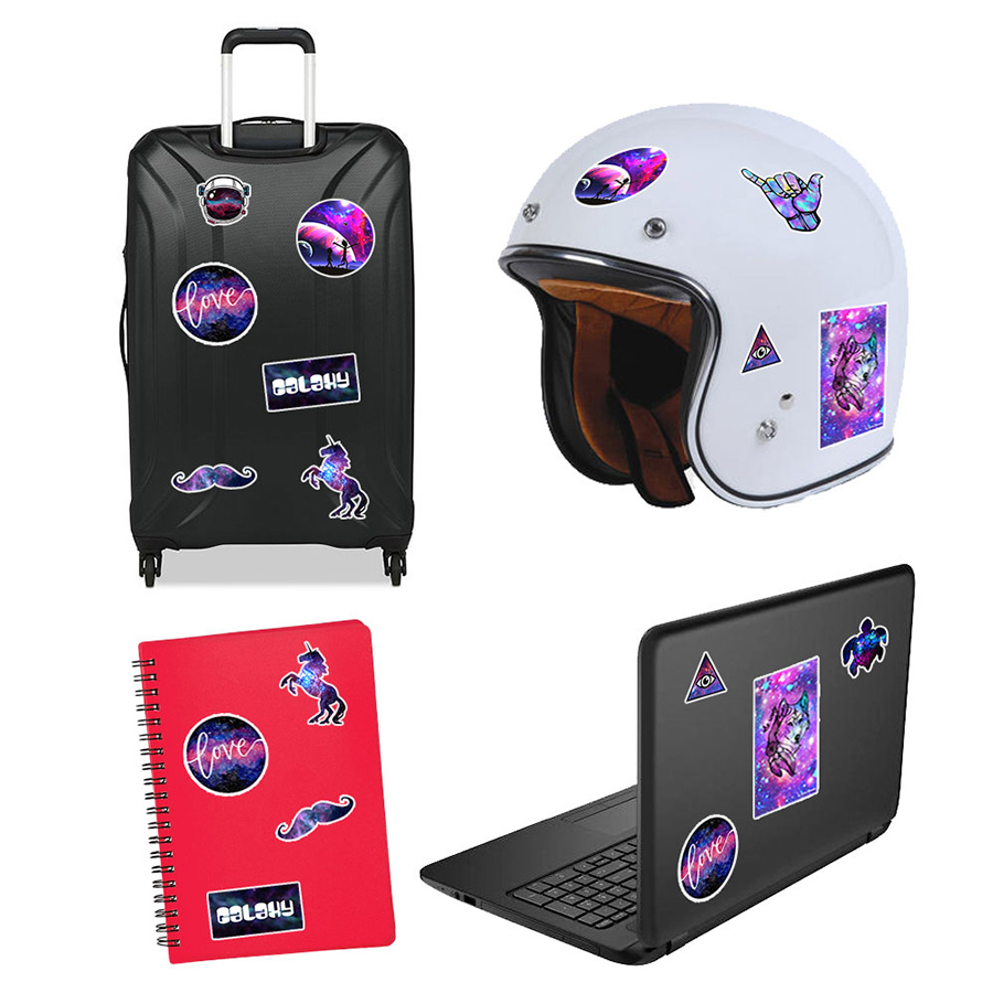 Set 100 Sticker - Galaxy