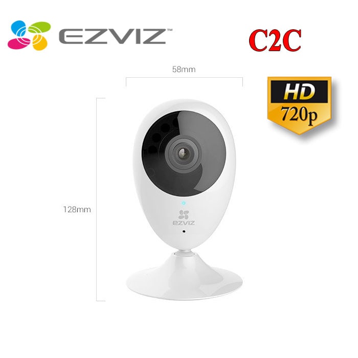 Camera IP Wifi Ezviz Mini EZVIZ C2C (CS-CV206) Panoramic HD 720P - Hàng Chính Hãng