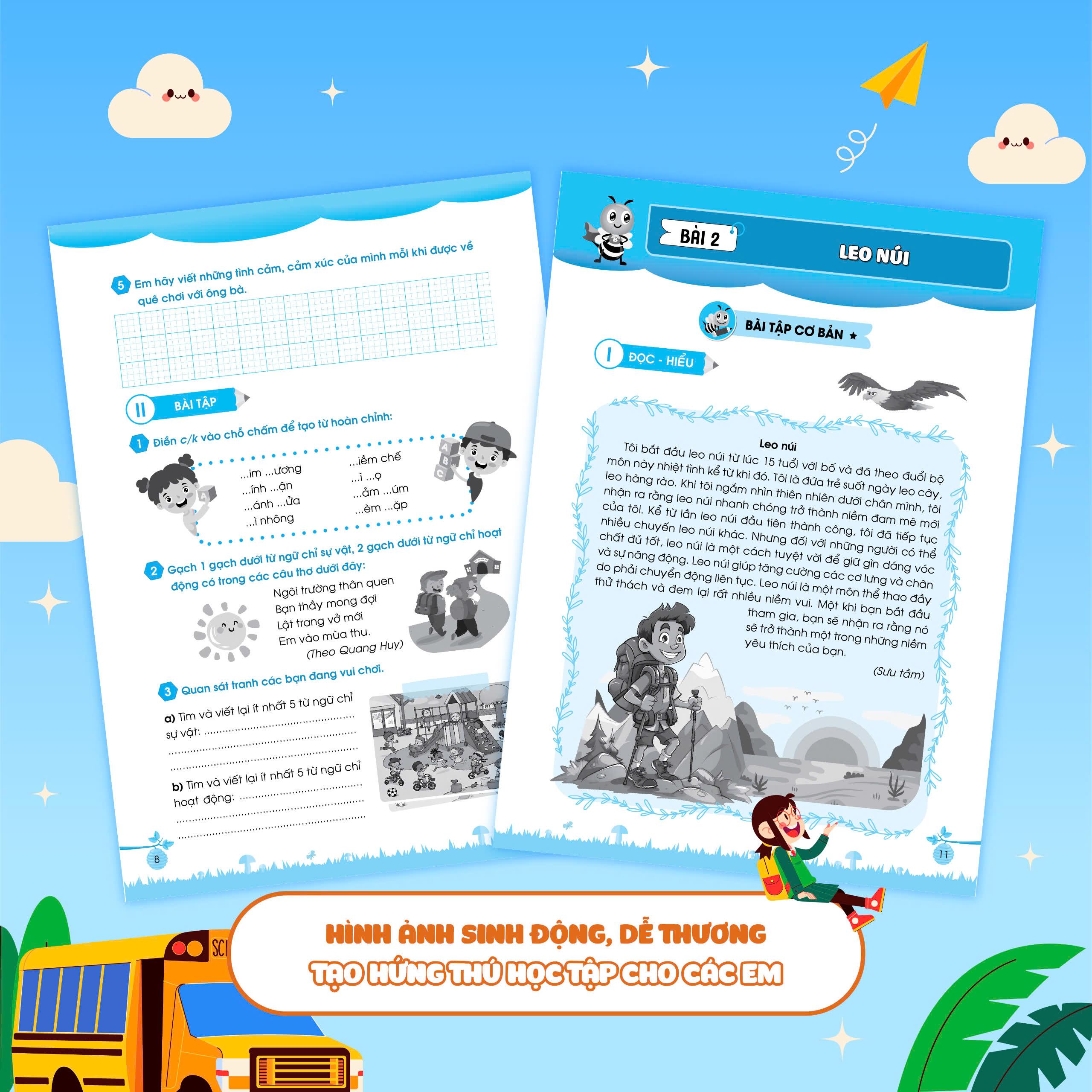 Sách - Bổ Trợ Tiếng Việt Bài Tập Cơ Bản Và Nâng Cao Lớp 3 - Tập 1