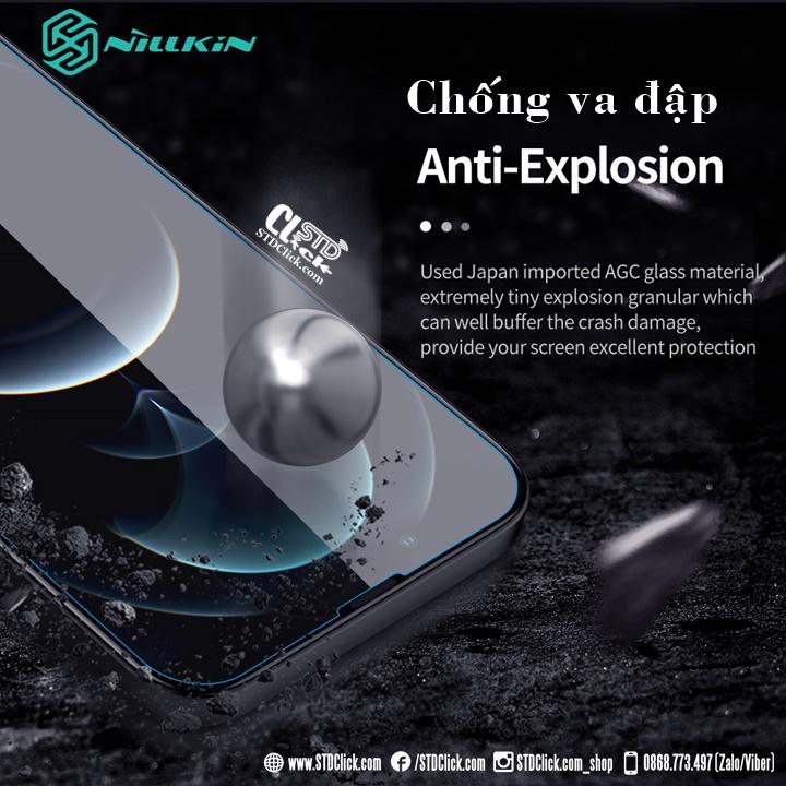 KÍNH CƯỜNG LỰC DÀNH CHO ĐIỆN THOẠI IPHONE 13 PRO MAX NILLKIN H+PRO
