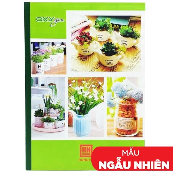 Vở Oxygen Kẻ Ngang 120 Trang - Hồng Hà 1091 (Mẫu Màu Giao Ngẫu Nhiên)