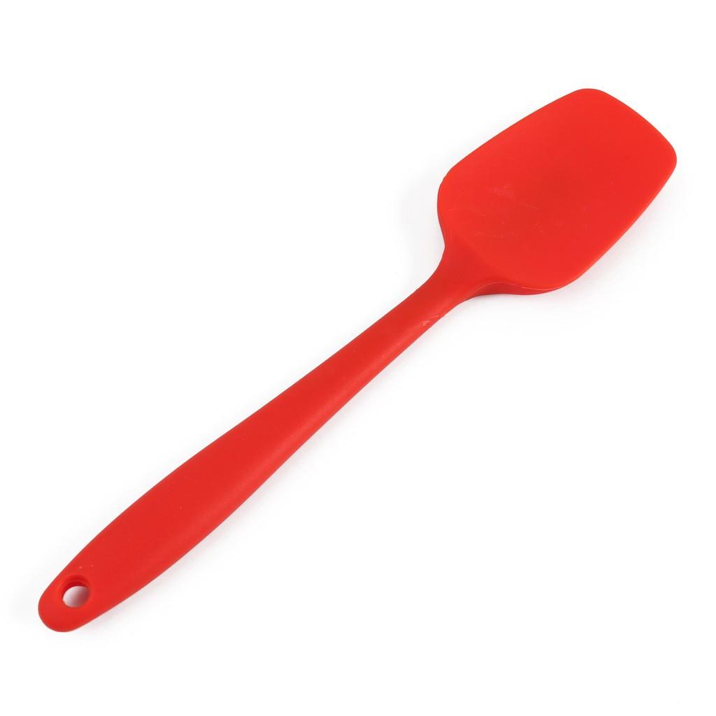 Phới Vét Bột Spatula Silicone Dạng Thìa Chịu Nhiệt