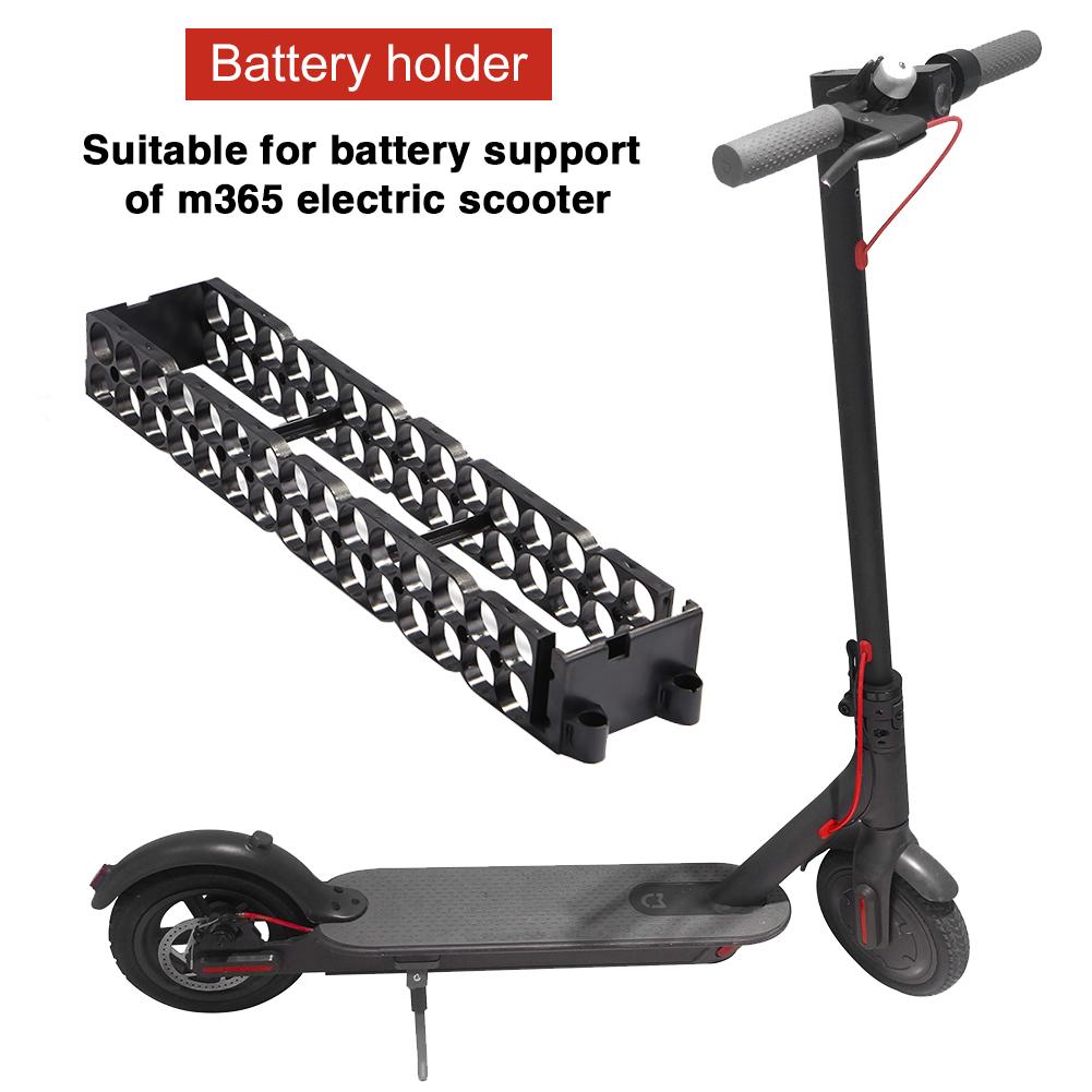 Abs nhựa 18650 Bộ giữ pin Trang trí phần tử nhẹ cho khung ô xe tay ga điện M365