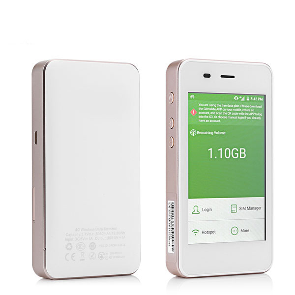 Bộ Phát Wifi 3G/4G Du Lịch G3 - Tốc độ 150Mb/s - Pin 15 giờ - nhỏ gọn