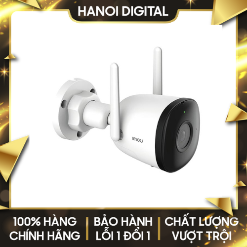 Camera IP Wifi Ngoài Trời Imou F22P Bullet 2C Full HD 1080P Tặng Phíc Cắm Âm - Hàng Chính Hãng