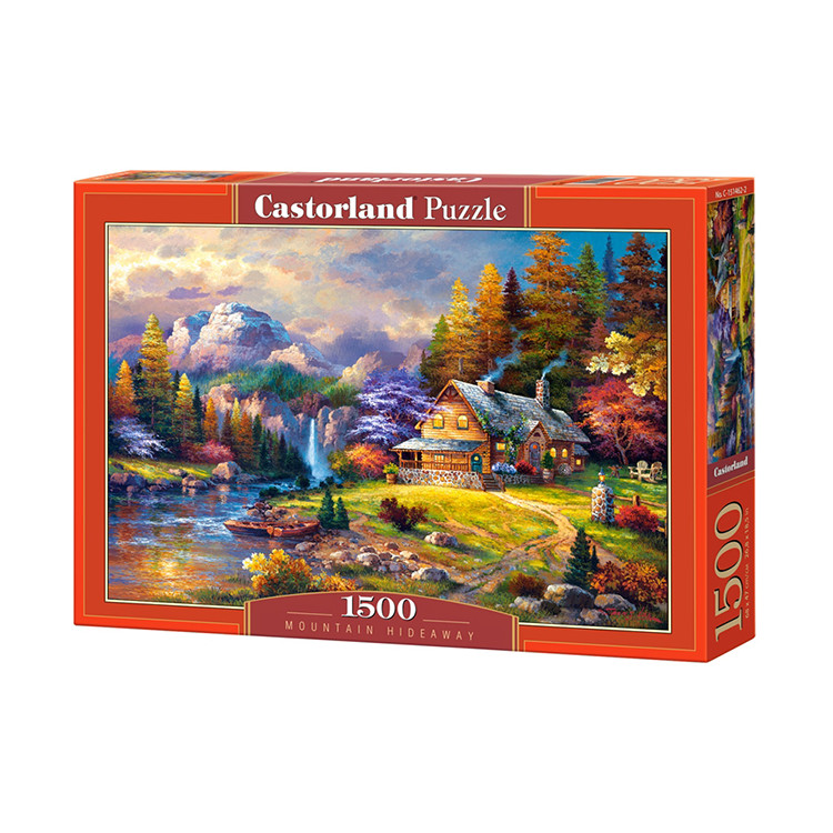 Xếp hình puzzle Mountain Hideaway 1500 mảnh CASTORLAND C1514622