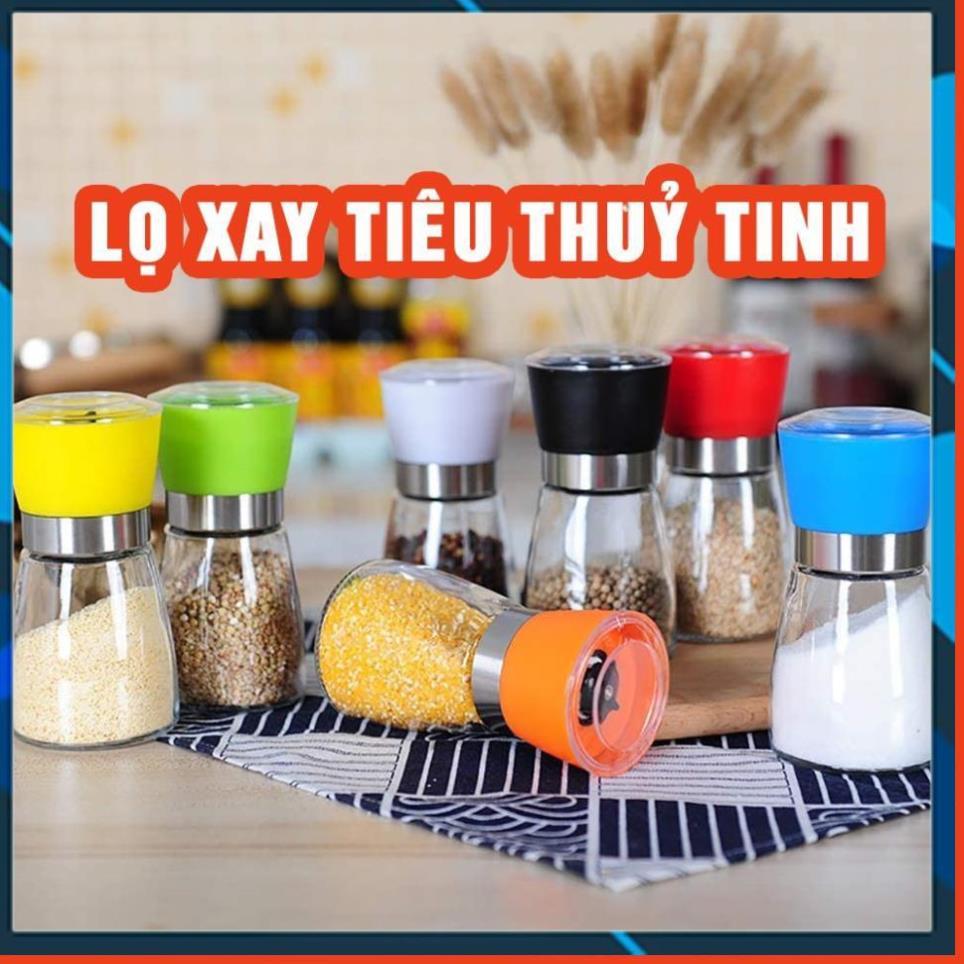 Lọ xay tiêu thuỷ tinh